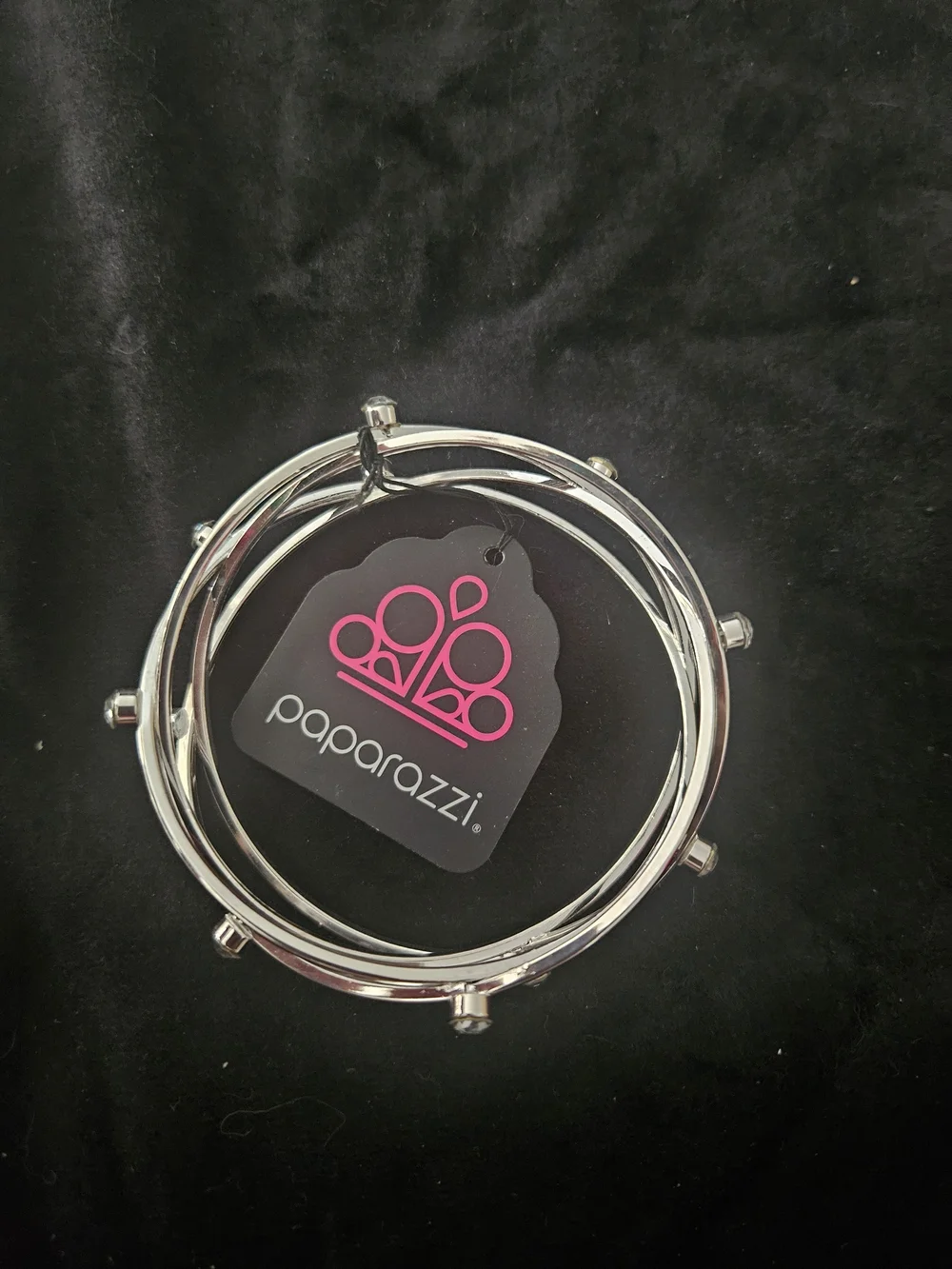 Paparazzi Silver Stacked Bangle Bracelet Set - Silver